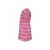 Roze gestreept badstof kleedje - Melody medium pink 